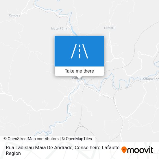 Rua Ladislau Maia De Andrade map