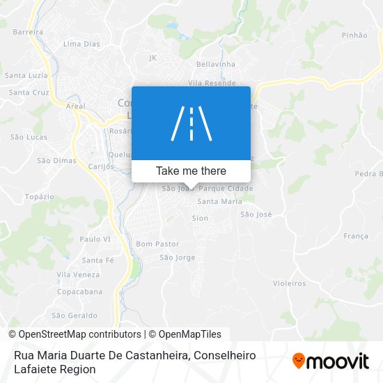 Rua Maria Duarte De Castanheira map