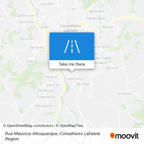 Rua Maurício Albuquerque map