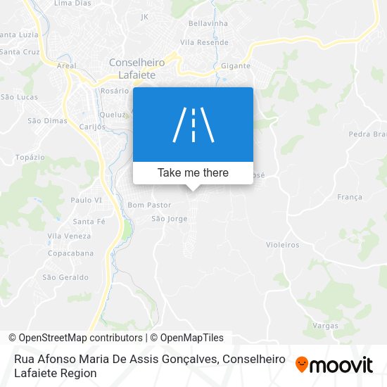 Rua Afonso Maria De Assis Gonçalves map