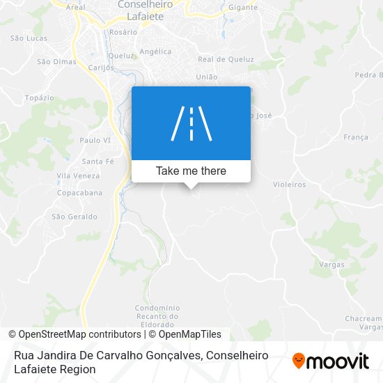 Rua Jandira De Carvalho Gonçalves map