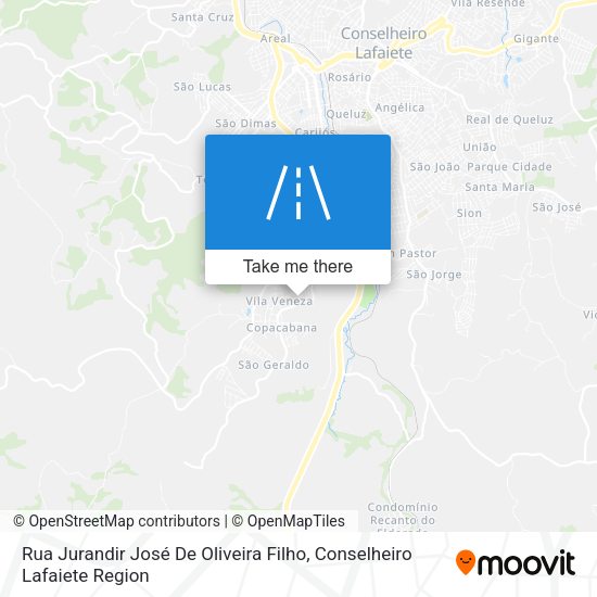Rua Jurandir José De Oliveira Filho map