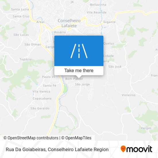 Rua Da Goiabeiras map