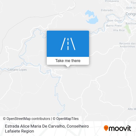 Estrada Alice Maria De Carvalho map