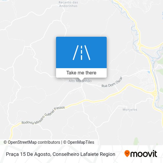 Praça 15 De Agosto map