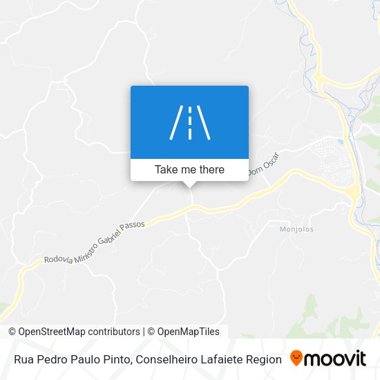 Rua Pedro Paulo Pinto map