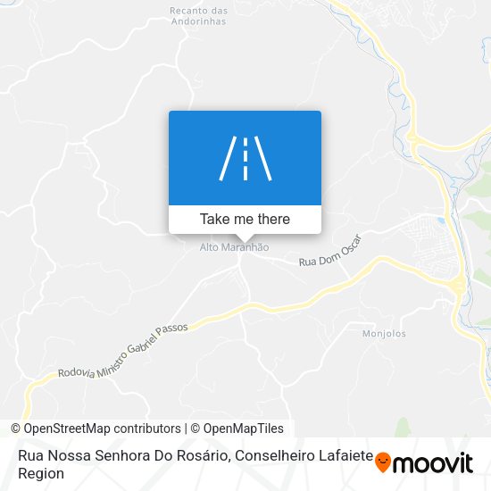 Rua Nossa Senhora Do Rosário map