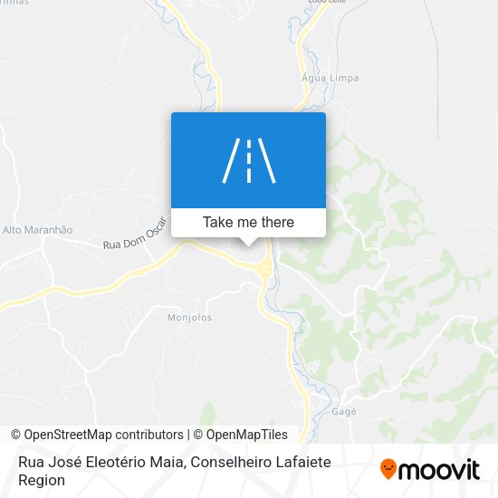 Rua José Eleotério Maia map