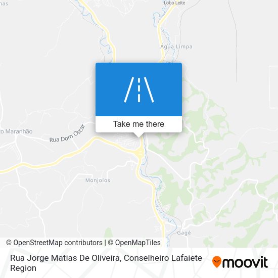 Rua Jorge Matias De Oliveira map