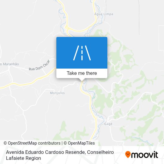 Avenida Eduardo Cardoso Resende map
