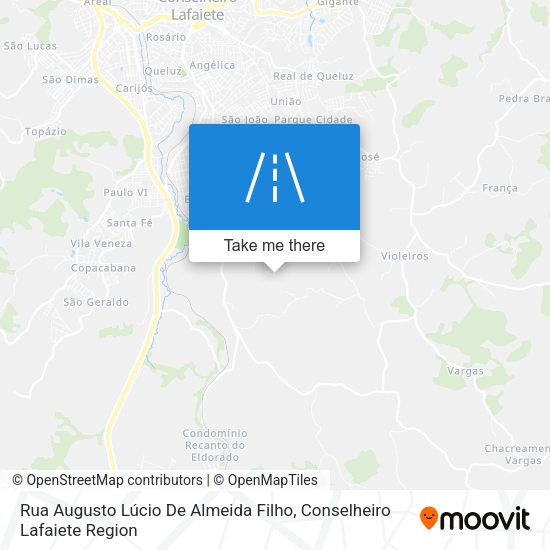 Rua Augusto Lúcio De Almeida Filho map