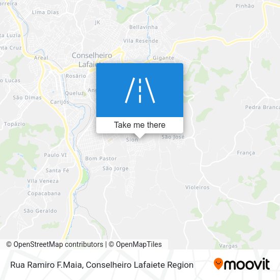 Rua Ramiro F.Maia map
