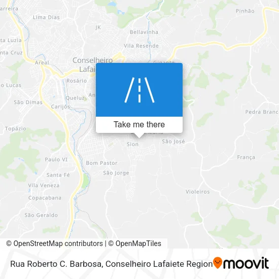 Rua Roberto C. Barbosa map