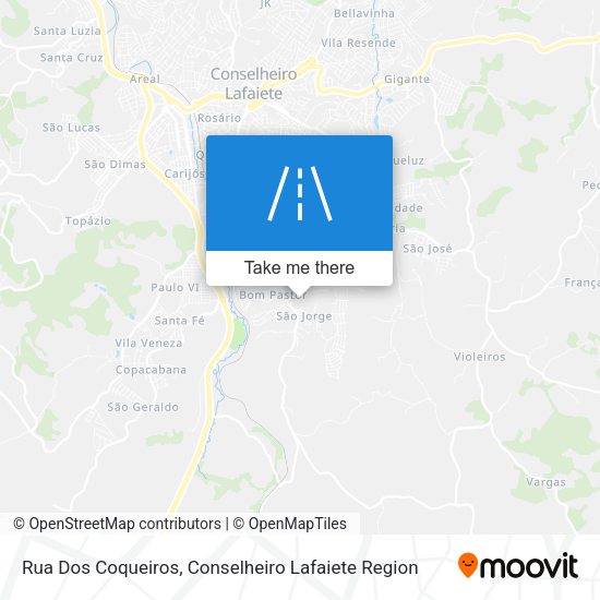 Rua Dos Coqueiros map