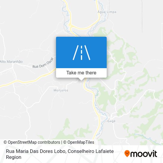 Rua Maria Das Dores Lobo map