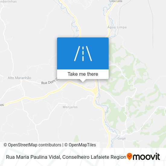 Rua Maria Paulina Vidal map