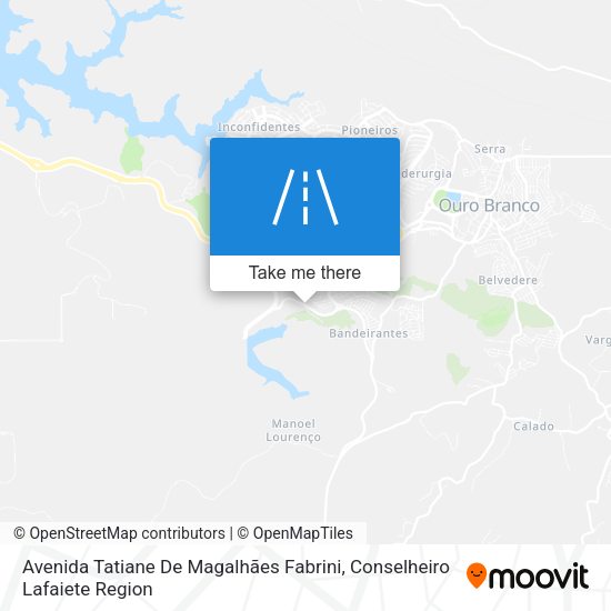 Avenida Tatiane De Magalhães Fabrini map