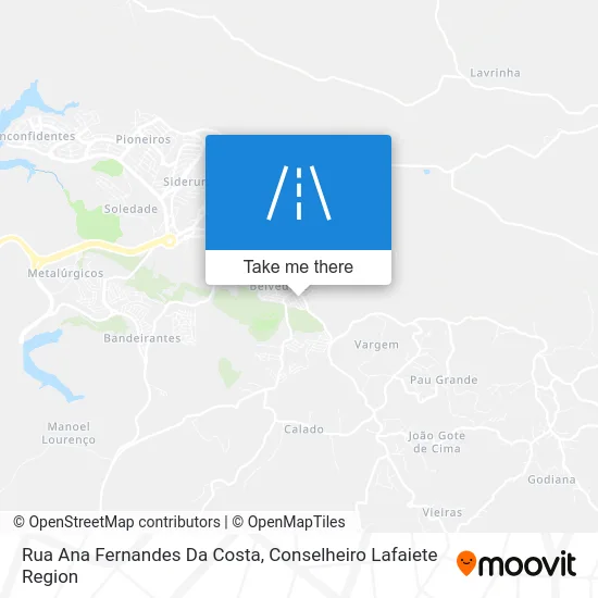 Rua Ana Fernandes Da Costa map