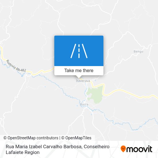 Rua Maria Izabel Carvalho Barbosa map