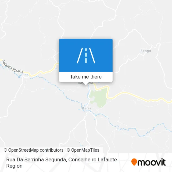Rua Da Serrinha Segunda map
