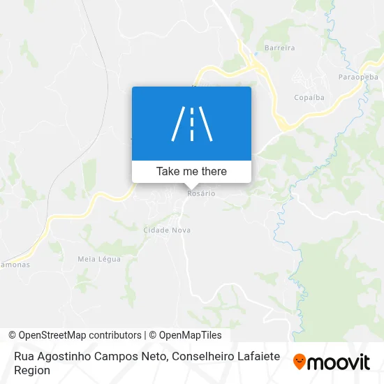 Rua Agostinho Campos Neto map