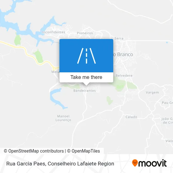 Rua Garcia Paes map