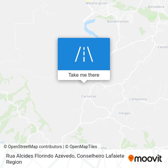 Rua Alcides Florindo Azevedo map