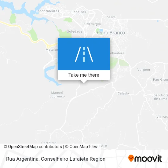 Rua Argentina map