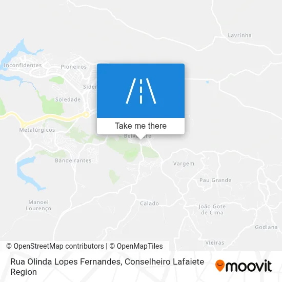 Rua Olinda Lopes Fernandes map