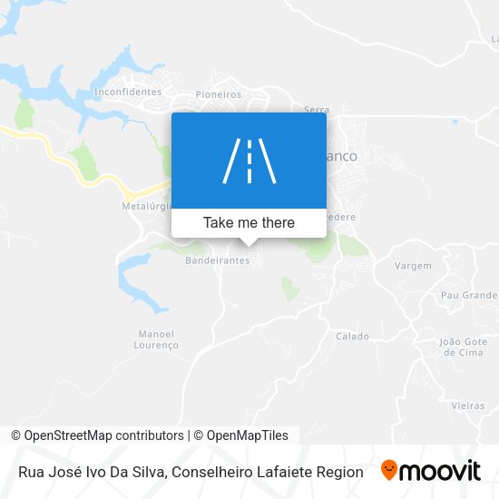 Rua José Ivo Da Silva map