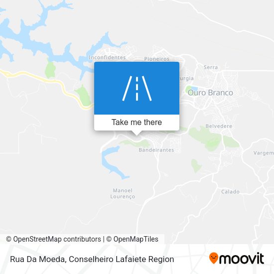 Rua Da Moeda map