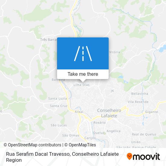 Rua Serafim Dacal Travesso map