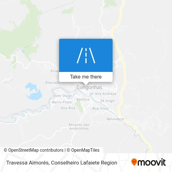 Travessa Aimorés map