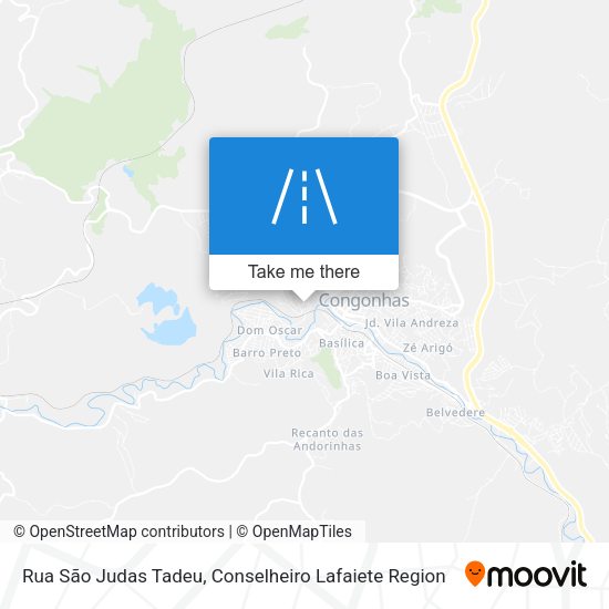 Rua São Judas Tadeu map