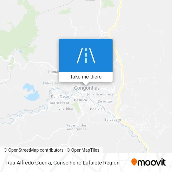 Rua Alfredo Guerra map