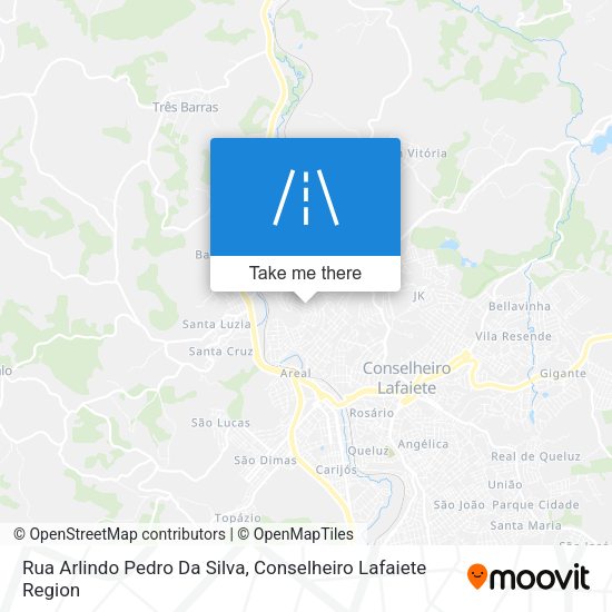 Rua Arlindo Pedro Da Silva map