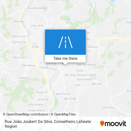 Rua João Joubert Da Silva map