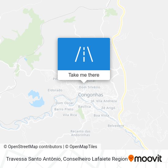Travessa Santo Antônio map