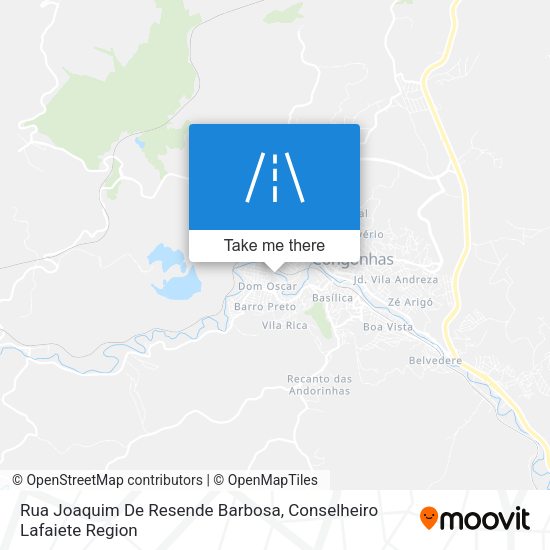 Rua Joaquim De Resende Barbosa map