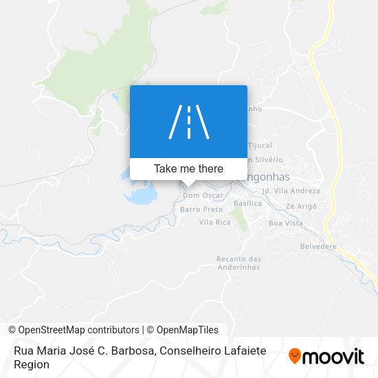 Rua Maria José C. Barbosa map