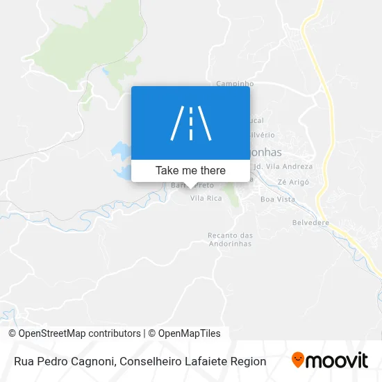 Rua Pedro Cagnoni map