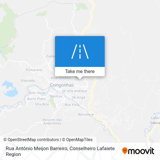Rua Antônio Meijon Barreiro map