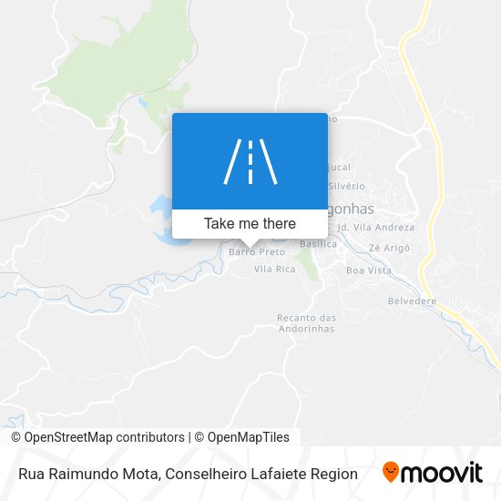 Rua Raimundo Mota map