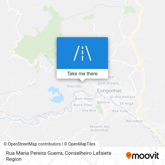 Rua Maria Pereira Guerra map
