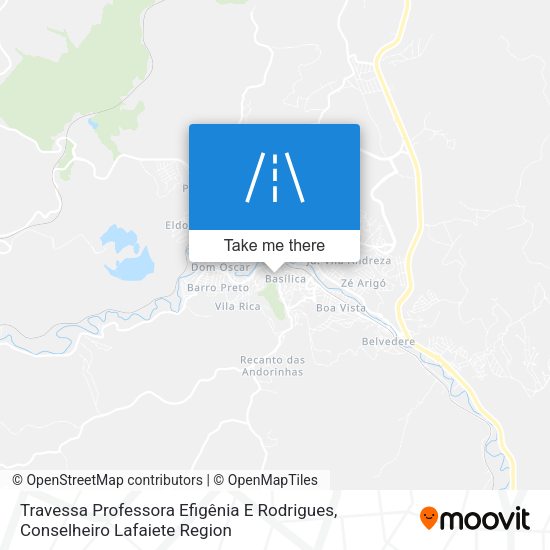Travessa Professora Efigênia E Rodrigues map