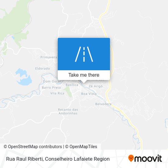 Rua Raul Riberti map