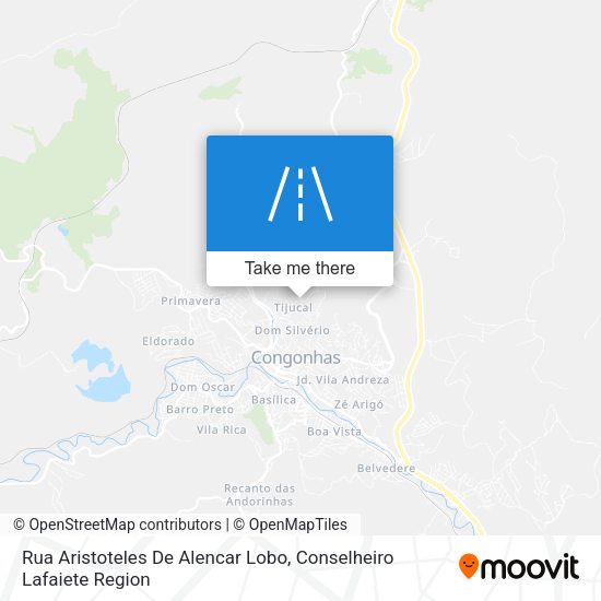 Rua Aristoteles De Alencar Lobo map
