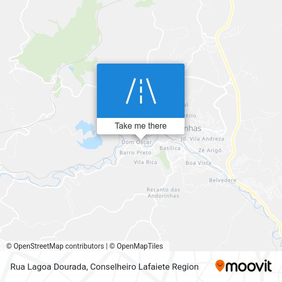 Rua Lagoa Dourada map
