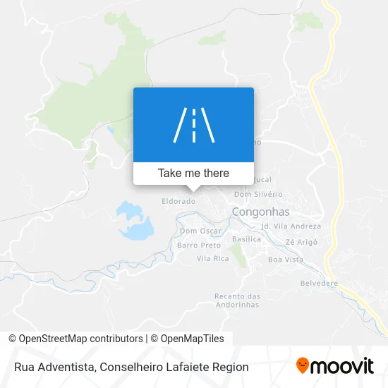 Rua Adventista map