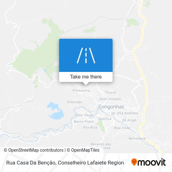 Rua Casa Da Benção map